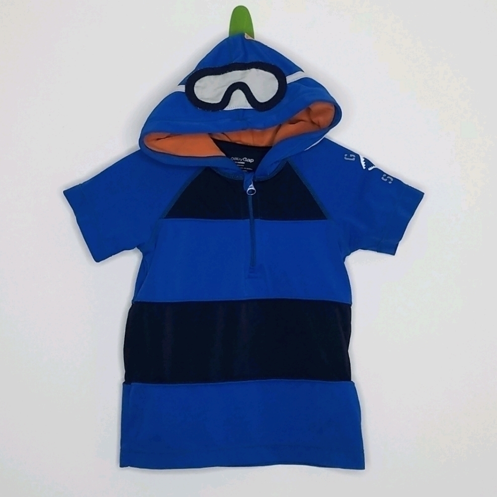 Gap Scuba Hood Rashguard Swim Beach Shirt 18-24m - Picture 1 of 6